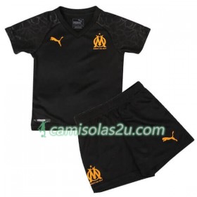 Camisolas de Futebol Olympique de Marseille Criança Equipamento 3ª 2019/20 Manga Curta